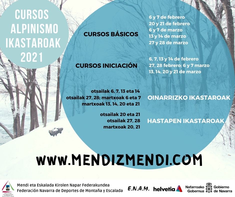 CURSOS ALPINISMO 2021